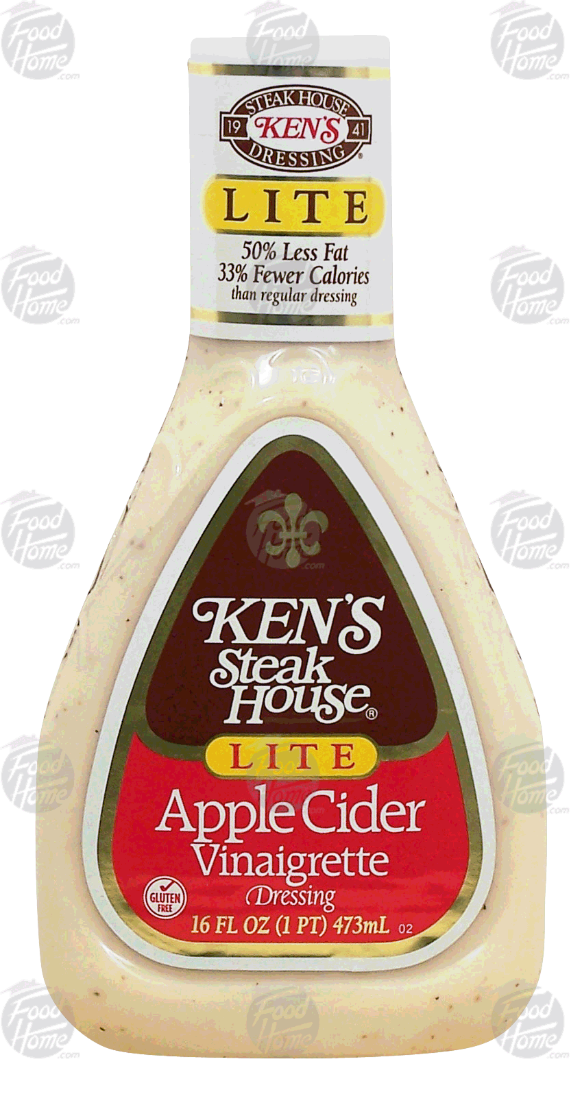 Ken's Steak House lite apple cider vinaigrette dressing Full-Size Picture